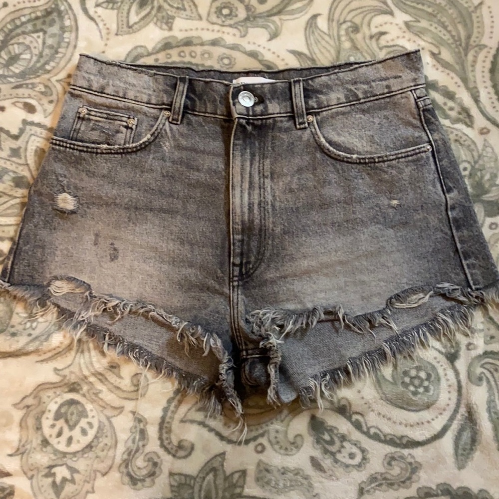 Zara denim shorts